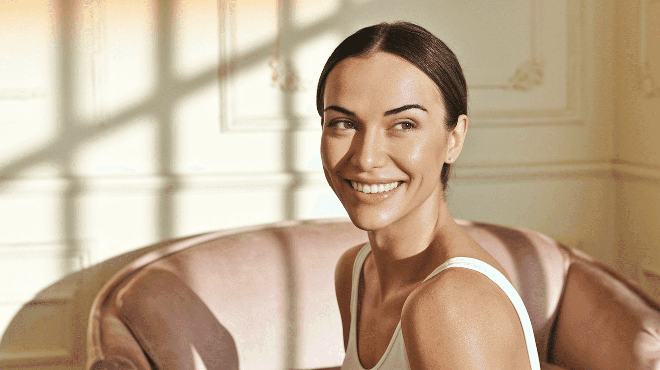 benefits of preventative botox smiling woman