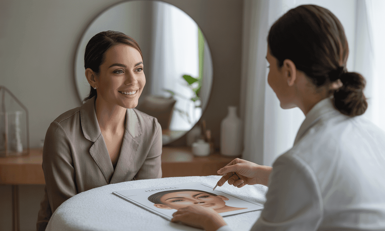 botox lip flip vs gummy smile consultation