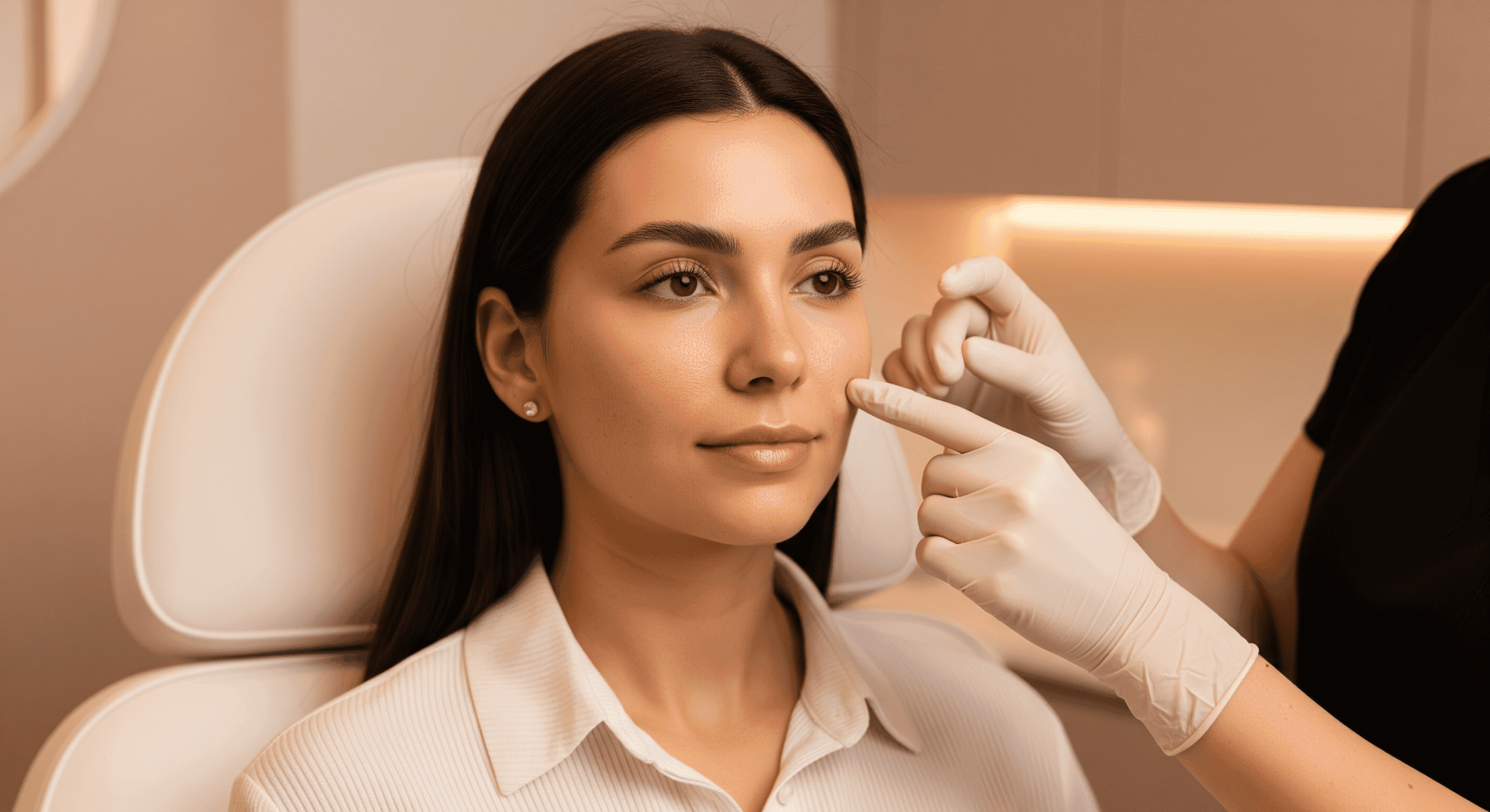 2025 12 alluradermcom img injector examines cheek before treatment v1