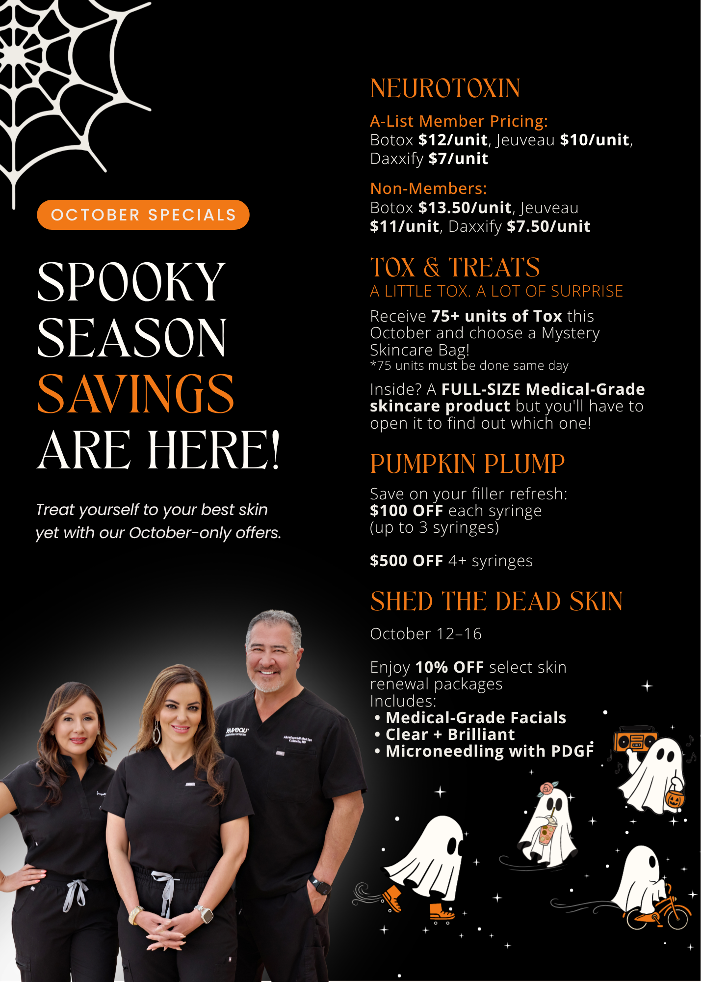 alluraderm october specials post 5 x 7 in